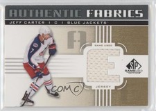 2011-12 SP Game Used Edition Authentic Fabrics Gold Jeff Carter (E) #AF-JC 0b5