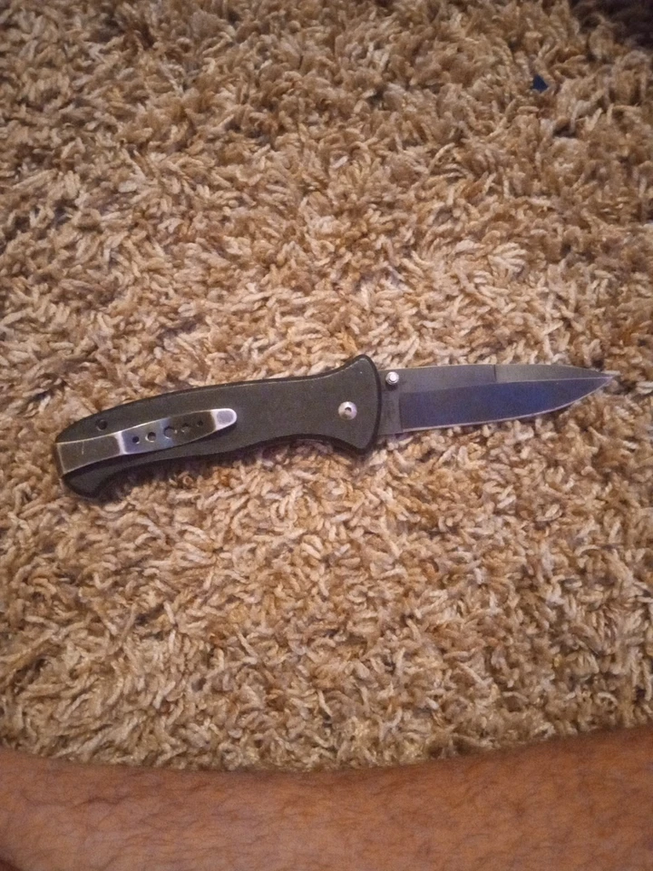 Cuchillo Plegable Al Mar Japón MS2KB Mini SERE 2000 3 VG10 Negro Hoja Lisa G10 EDC Foto 4 de 4