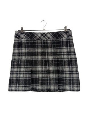 EDDIE BAUER High Waist Rock Damen Rock Gr. DE 42 schwarz-weiß Casual-Look