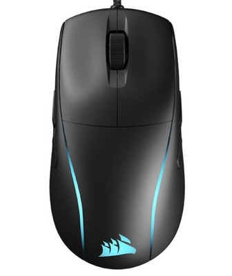 Corsair M75 Gaming Maus FPS Leicht RGB 26.000 DPI Wechsel-Seitentasten Schwarz