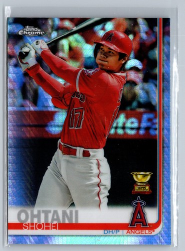 2019 Topps Chrome #1 Shohei Ohtani Prism Refractor Rookie Cup