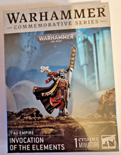Warhammer 40k Serie Commemorativa Tau Impero Invocazione degli Elementi Nuovo