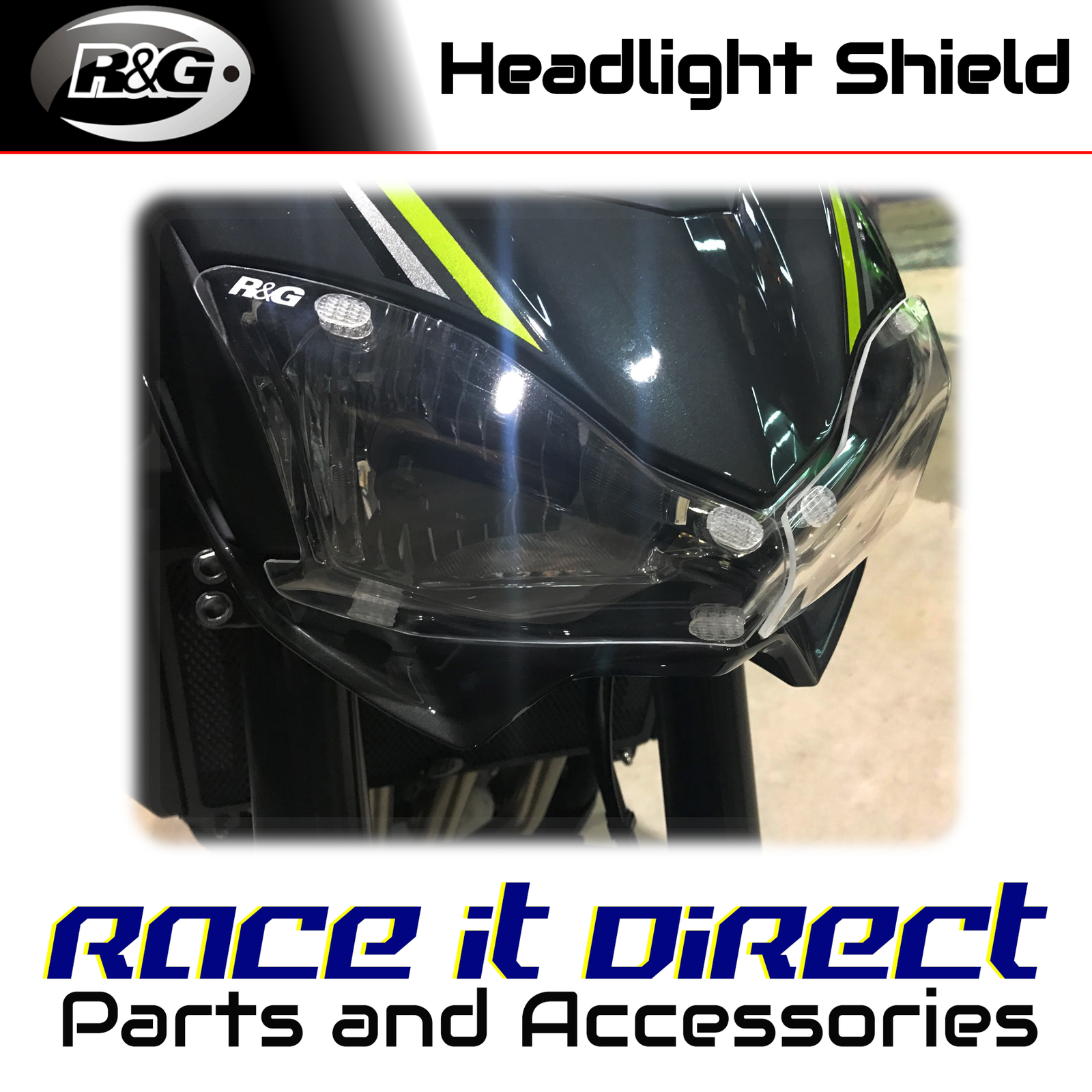 R&G - HLS0053CL - Headlight Shields