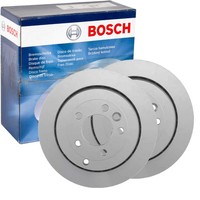 2X Bosch Bremsscheiben Ø325Mm Hinten Passend FÜR Land Rover Discovery Range
