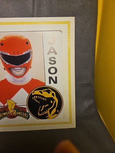 1994 Power Rangers Jason Ranger cardboard Framed Photo Fair Carnival Prize - Picture 4 of 7