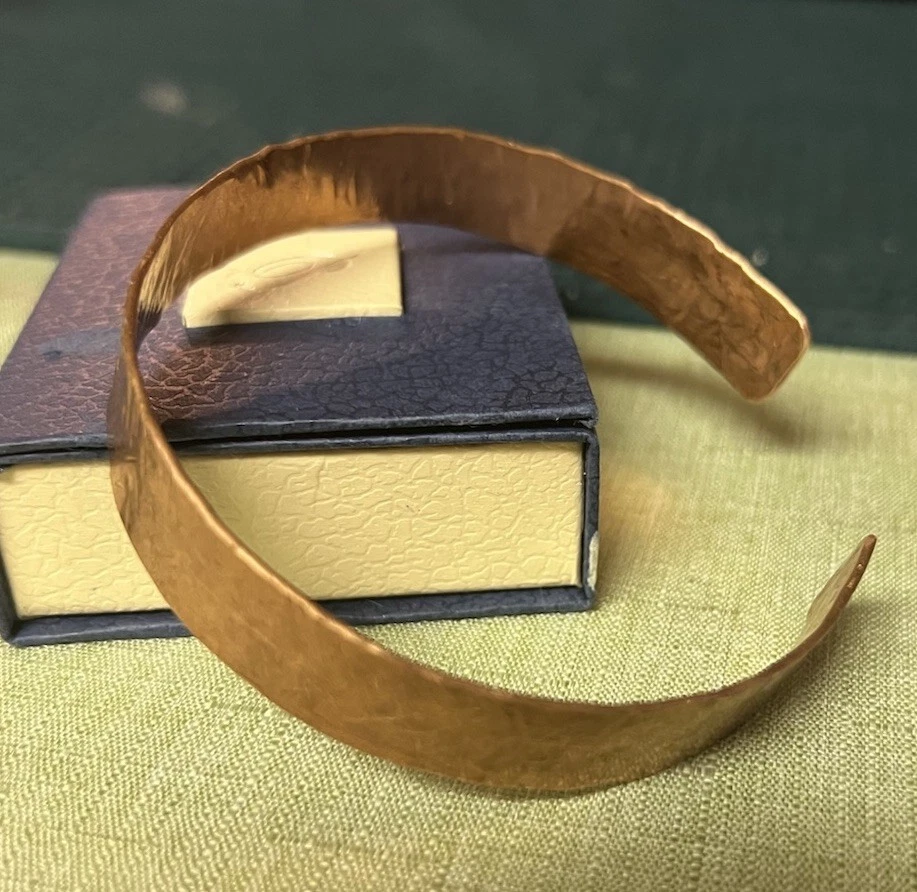 Heavy, Double Layer Men’s Copper Cuff Bracelet - Image 4 of 4