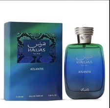 Rasasi Hawas Atlantis For Him Eau de Parfum Spray 3.38 fl oz Regular Size