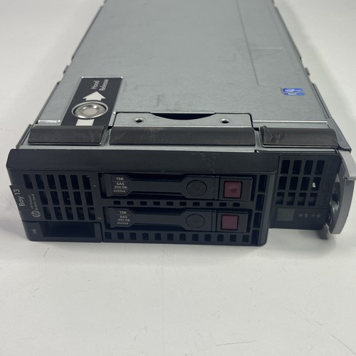 HP ProLiant BL460c Gen8 G8 2x six-Core E5-2640 XEON 2.5GHz 48G RAM.No Hard Drive - Picture 15 of 16
