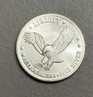 1970s Hoffman LIBERTY Universal Trade Unit troy OZ .999 SILVER only 500 made.