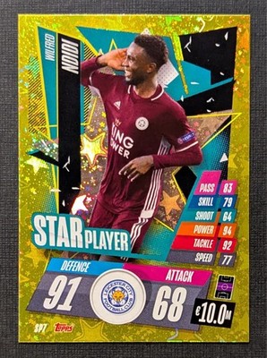 Topps Champions League 2020/2021 No. SP7 Wilfried Ndidi Star Player 