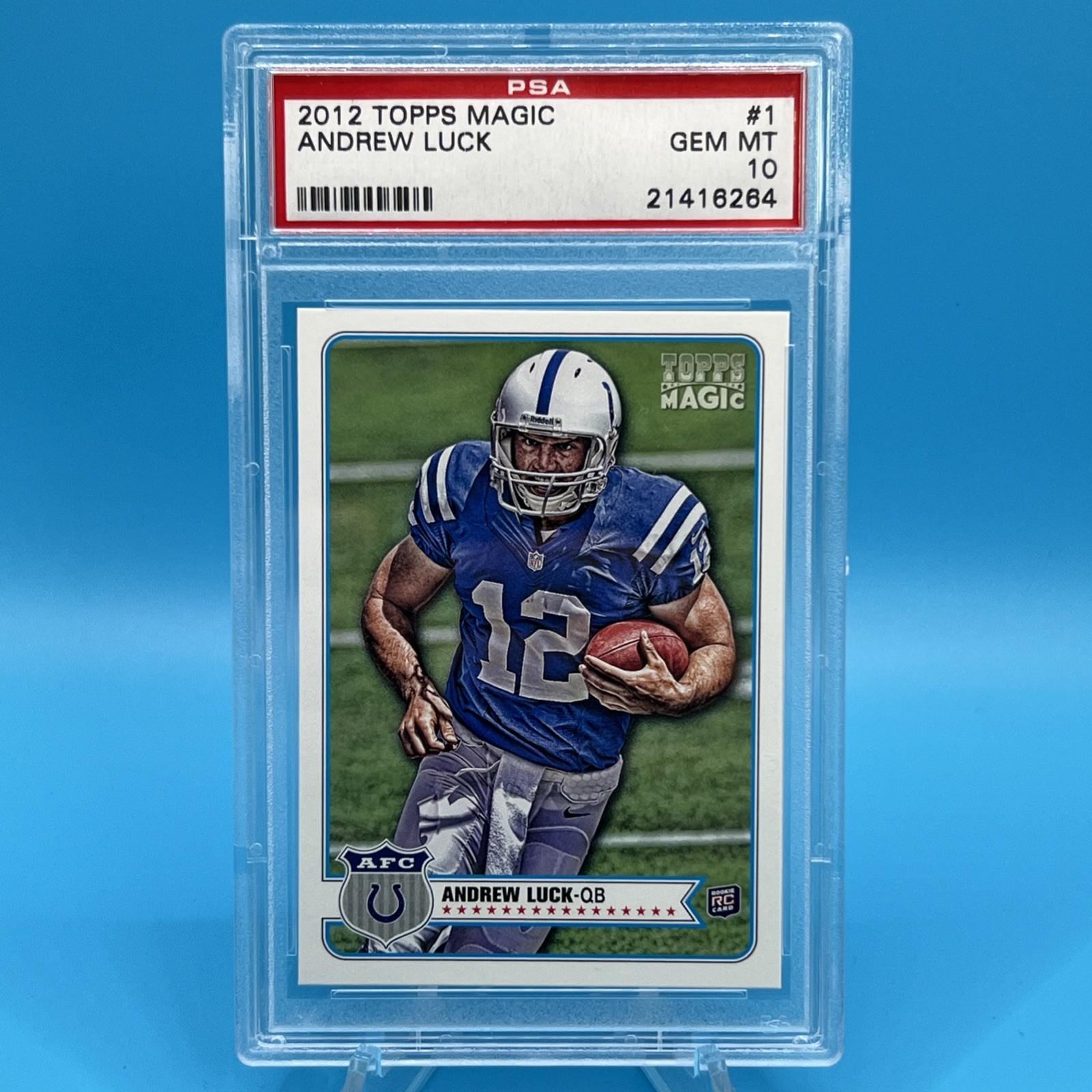 Andrew Luck Topps Magic #1 Base
