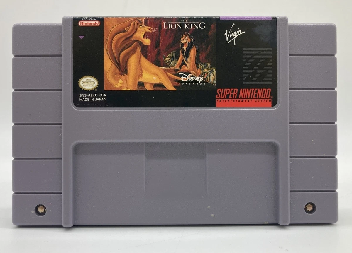 The Lion King Nintendo SNES Video Games for sale | eBay