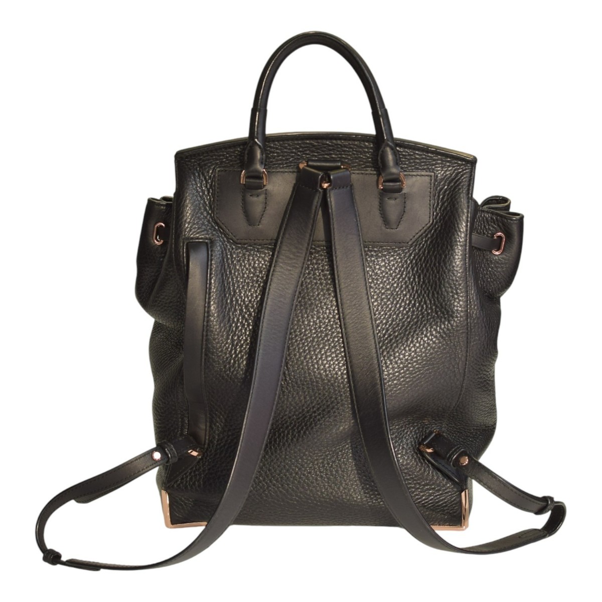 Alexander Wang Prisma Skeletal Black Pebbled Leather  display picture 3
