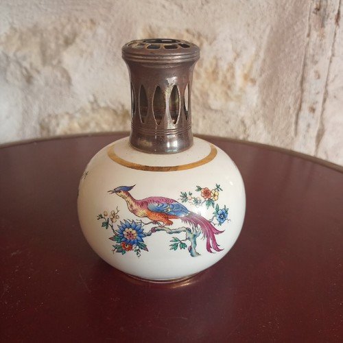Ancienne Lampe Berger Signée Revol FA Oiseau De Pradies