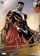 [DIGITAL CARD] Topps Marvel - Falcon - 2021 S1 Tier 8 Gold Base