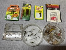 33 ASSORTED HAND TIED Streamer Flies for Brook, Brown & Rainbow Trout + MISC L-T