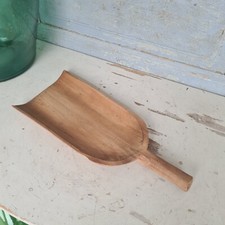 B2441 Stara łopata do mąki | Łopata do zbóż | Łopata do drewna | Długość 47 cm