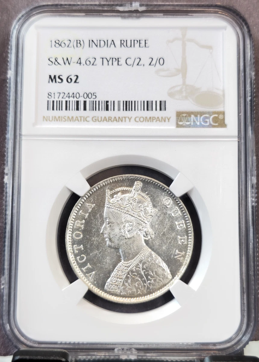 MS 62 Graded British Indian Coins for sale | eBay