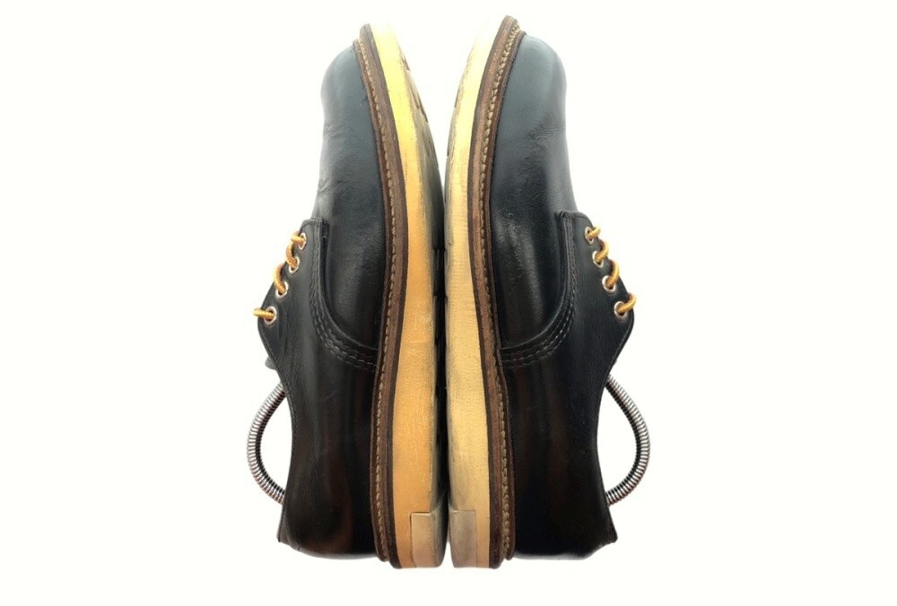 RED WING 8002 Oxford Black Leather Lace-up Shoes LowCut RED WING 8002 Oxford Black Leather Lace-up Shoes LowCut