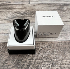 SUPPLY The Single Edge Pro Razor Stand Jet Black Solid Alloy Rust-Proof Finish