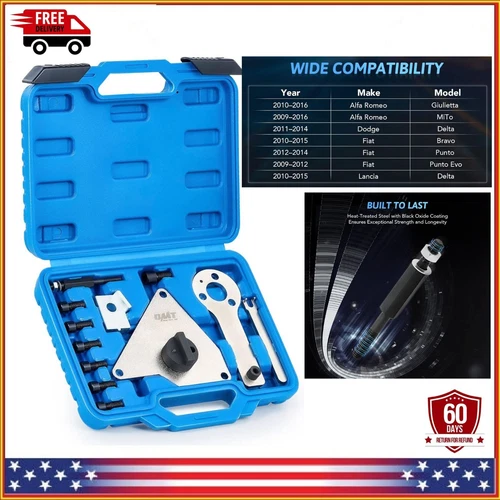 Multiair 1.4 Engine Timing Tool Kit for Fiat Alfa Romeo Punto Dodge Lancia 12 Pc - Picture 1 of 8