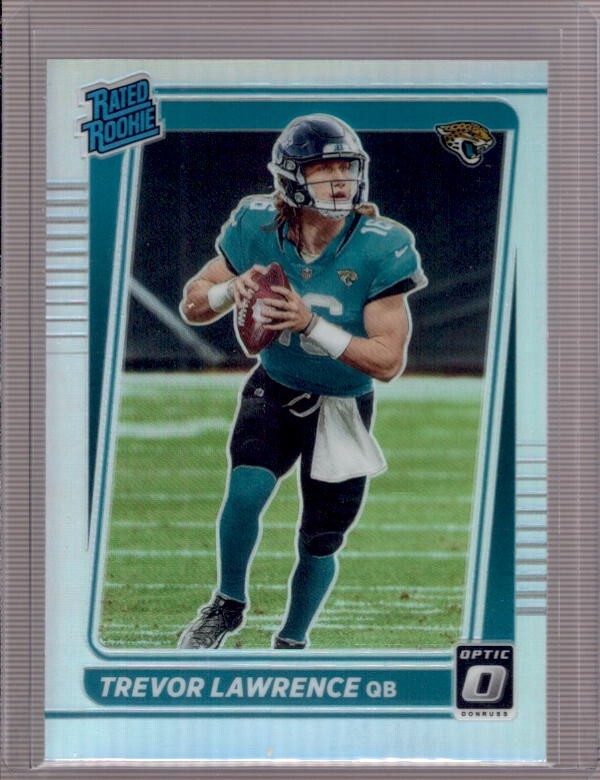 TREVOR LAWRENCE 2021 Donruss Optic Preview #P-251 Silver Holo Rated Rookie RC