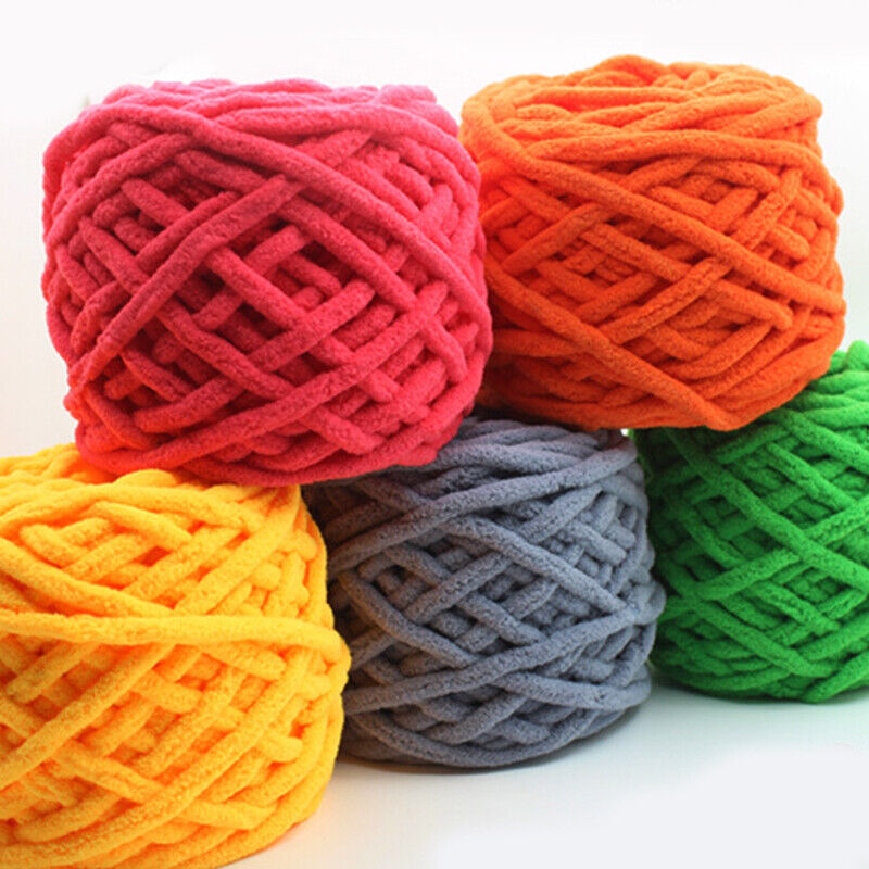 Chunky Crochet Yarn Woven Soft Wool Thread DIY Scarf Sweater Chunky Crochet Yarn Woven Soft Wool Thread DIY Scarf Sweater