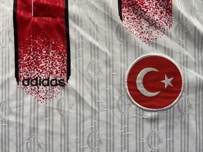 TURKEY 1996 1998 AWAY FOOTBALL SHIRT SOCCER JERSEY ADIDAS sz XL