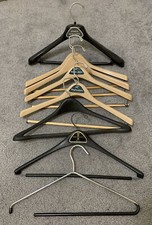 8 Vintage 60s 70s Suit Pant Hangers Klofensteins Towncraft Jones NY Retro Chrome