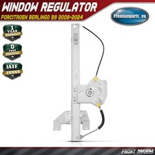 Window Regulator Front Drivers Side w/o Motor for Citroen Berlingo B9 2008-2024