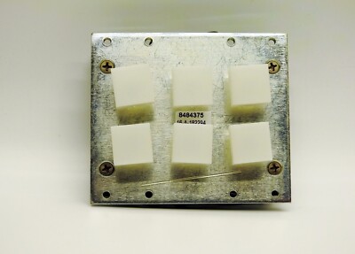 Elcon Inc. Electrical Controls 8484375, 16-A-182294, 21318 6-Button Panel Board