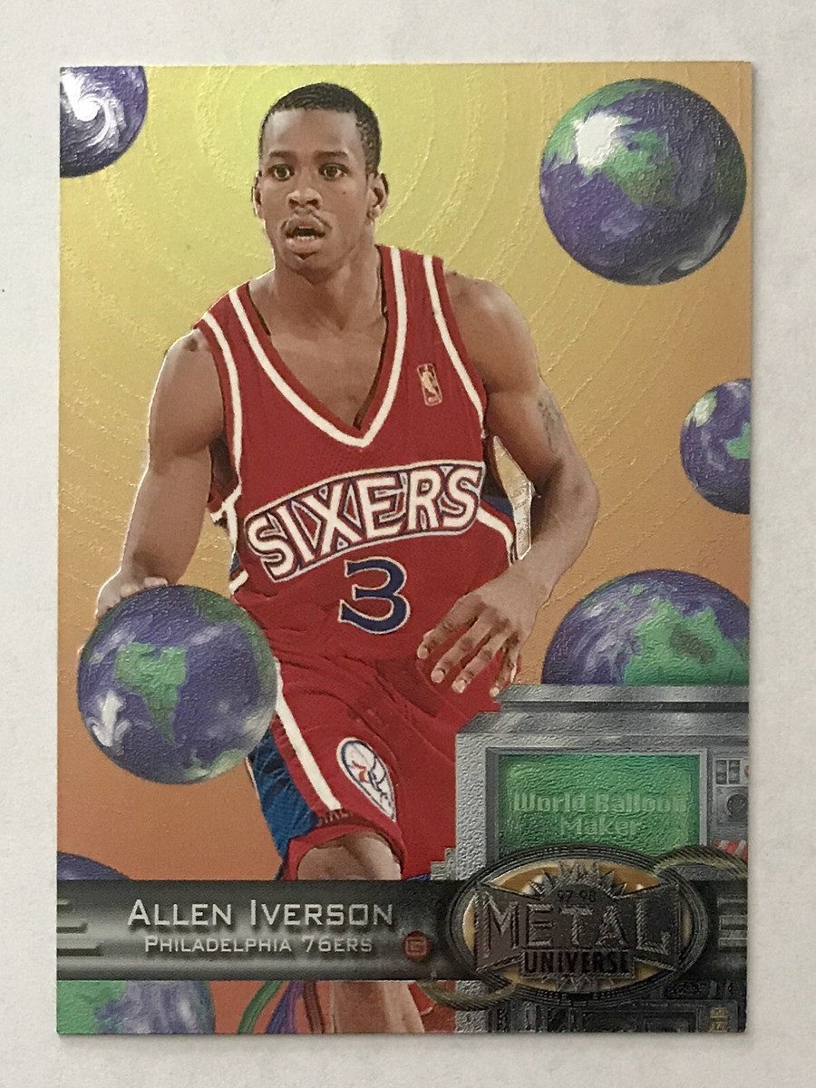 1997-98 Metal Universe - Allen Iverson #20 for sale online | eBay