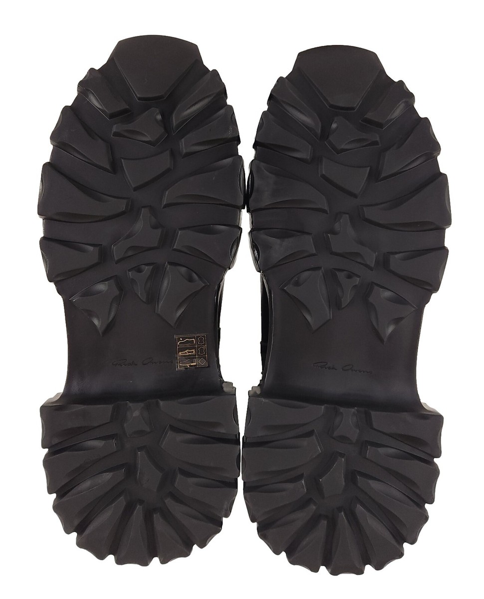 Rick Owens Creeper Bozo Tractor Boots Black New Defect Size Rick Owens Creeper Bozo Tractor Boots Black New Defect Size
