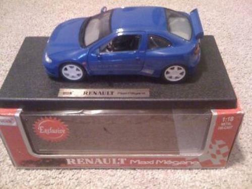RENAULT Maxi Megane ラリー仕様 1/18 ANSON 1:18 Anson Renault Megane Maxi blue MIB | eBay