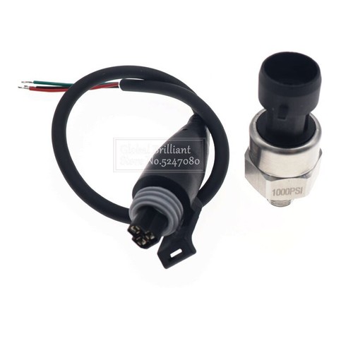Trasduttore o trasmettitore di pressione 5V 15psi-1600Psi per carburante gasolio aria acqua - Foto 5 di 6