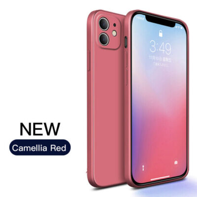 Silicone Case For iPhone 17 16 15 14 13 12 11 Pro Max X XR XS Camera Lens Cover