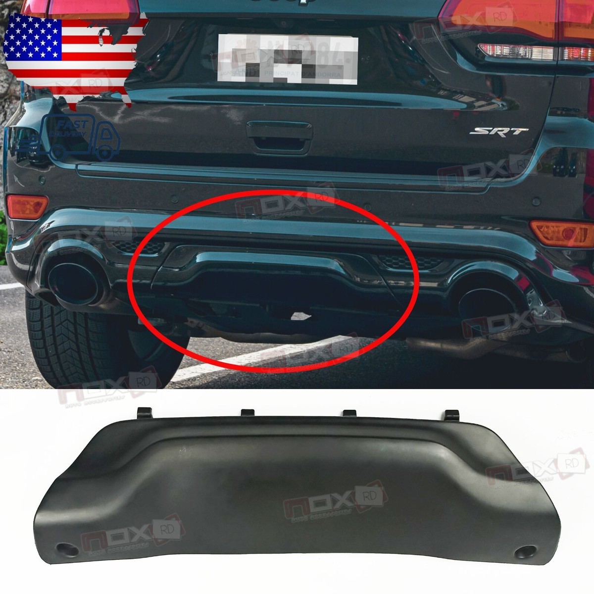 Jeep Hitch Bezel Genuine MOPAR Trailer Hitch Trim Bezel For Jeep-319078