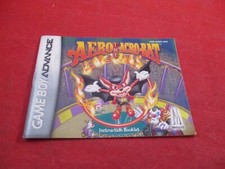 Aero the Acro-Bat Nintendo Game Boy Advance Instruction Manual Booklet ONLY image