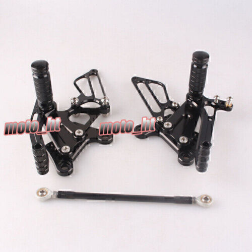 Adjustable Rearsets Rear Set Foot Pegs Pedal For Kawasaki Ninja ZX6R 2009-2014