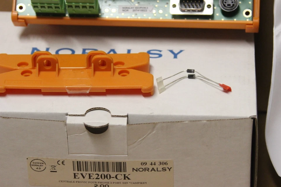 NEUF : NORALSY EVE200-CK V2.00 - Centrale VIGIK PROVIC pourr phonie 2 porte /DIN - Photo 4/4