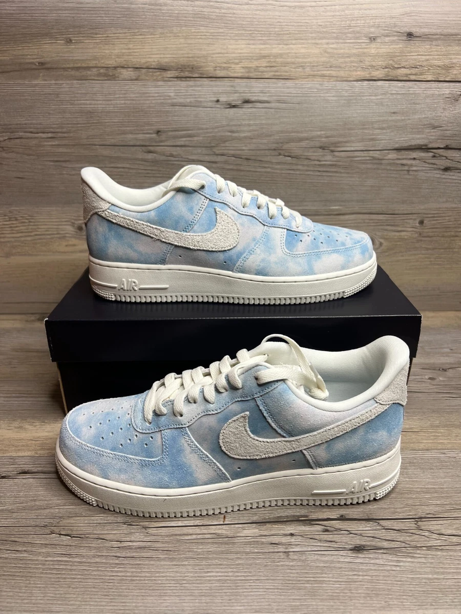 Nike Air Force 1 Low 07 SE Clouds Womens Size 9 University Blue