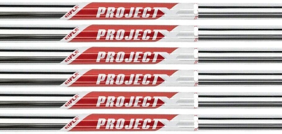 True Temper Project X Red 5.5 Regular Flex Shafts 5-PW .355 Taper