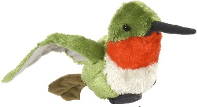 Wild Republic Ck-Mini Ruby Throated Hummingbird Stuffed 8'', Plush Soft Bird