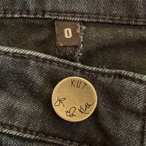KUT Dark Blue Tall Girls Boot Cut Denim Jeans 0 ($89) - Picture 12 of 12