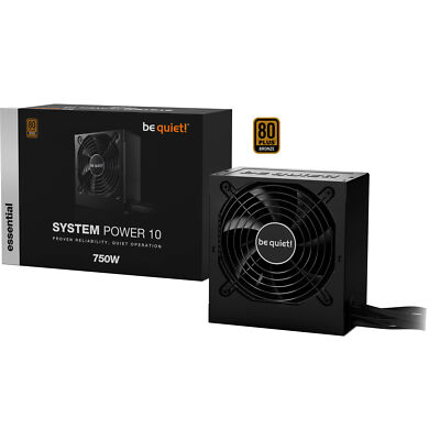 be quiet! System Power 10 750W, PC-Netzteil, schwarz