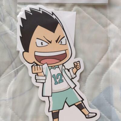 Haikyuu !! die cut postcard J-WORLD TOKYO KINDAICHI YUTARO