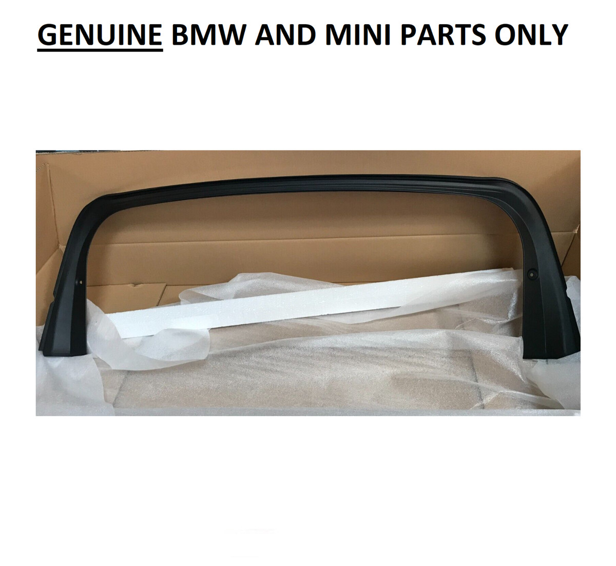 GENUINE BMW iX I20 Rear Lip Roof Spoiler Hatch Joint. 51767954143 