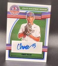 Chase Fuller 2023 Panini USA Stars & Stripes  BLUE FOIL  SP AUTO Autograph