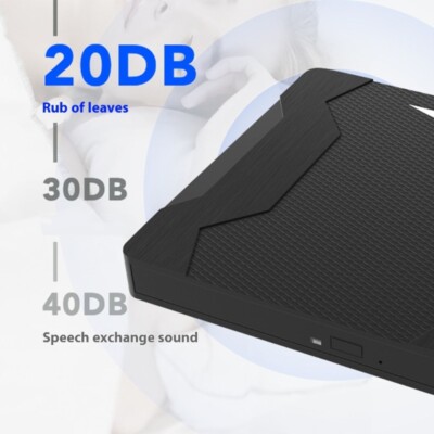 External Disk Drive USB3.0 Fast Transfer Disc Burning Player 4 in 1 Reader