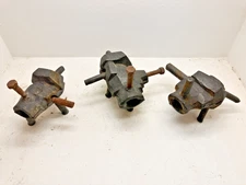 Heavy Early Bronze slush Molds Vtg Old Antique Primitive